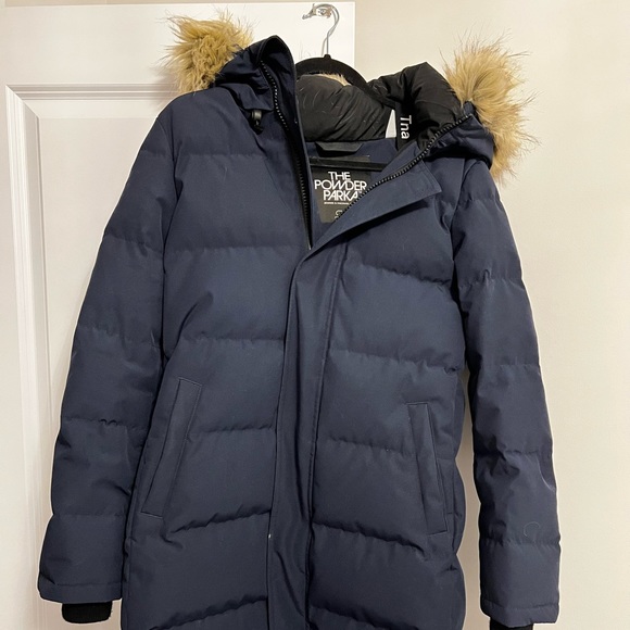 Tna powder parka, navy, size M - Picture 5 of 5